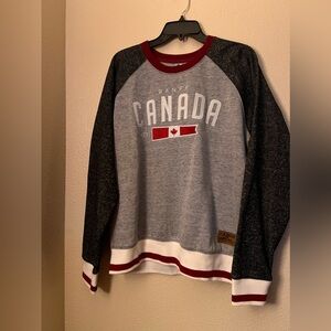 Coastal Culture‎ Cabin Collection Fleece Lined Sweater for Banff, Canada L